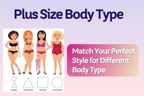 4 types of body shapes for plus size